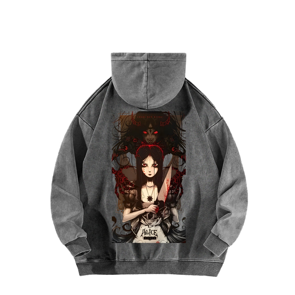 Alice Unisex washed sweatshirts 2511017830
