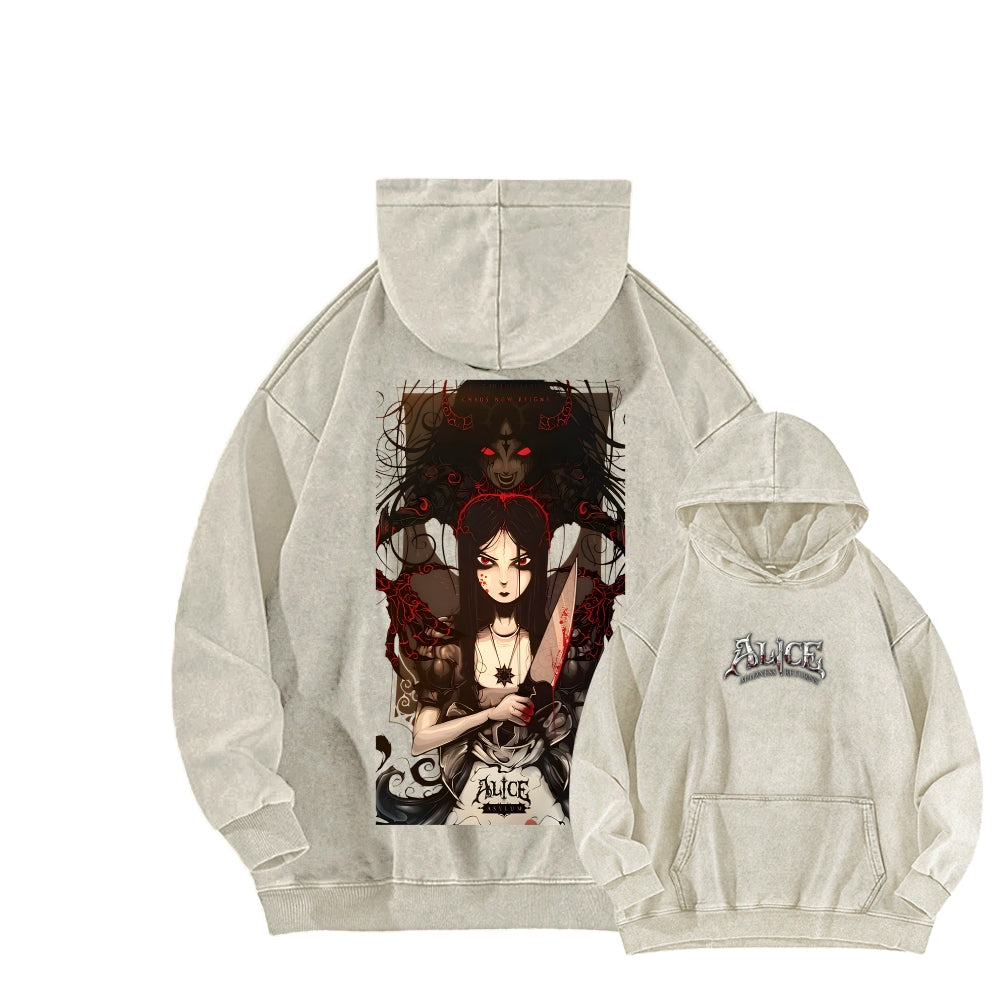 Alice Unisex washed sweatshirts 2511017830
