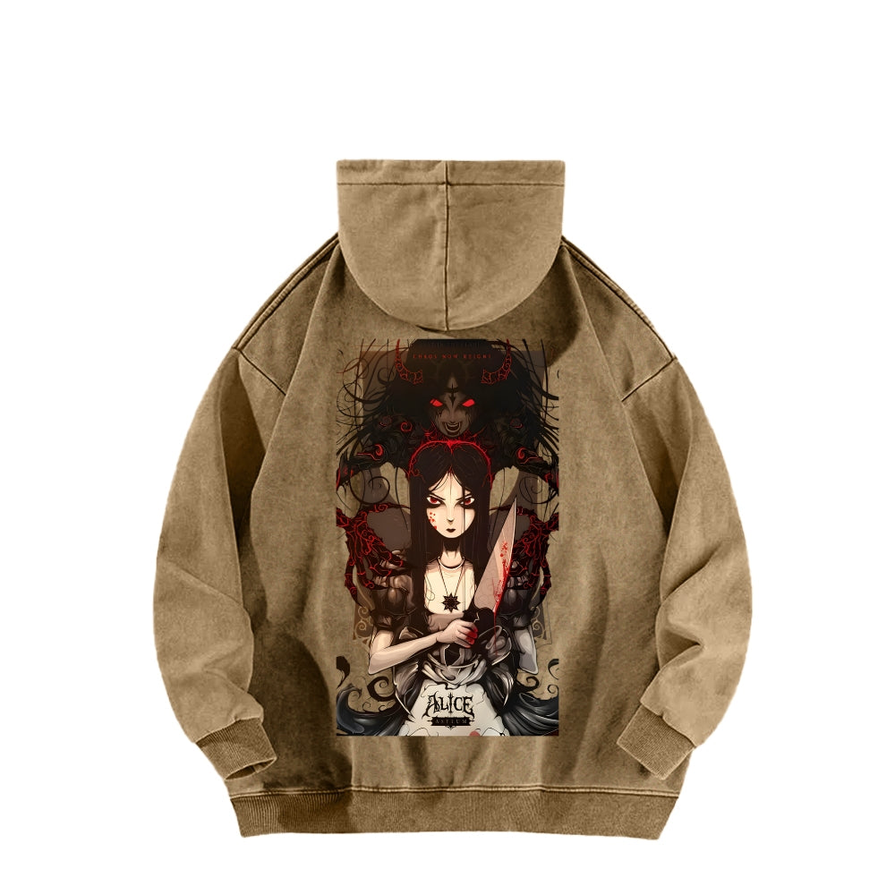 Alice Unisex washed sweatshirts 2511017830