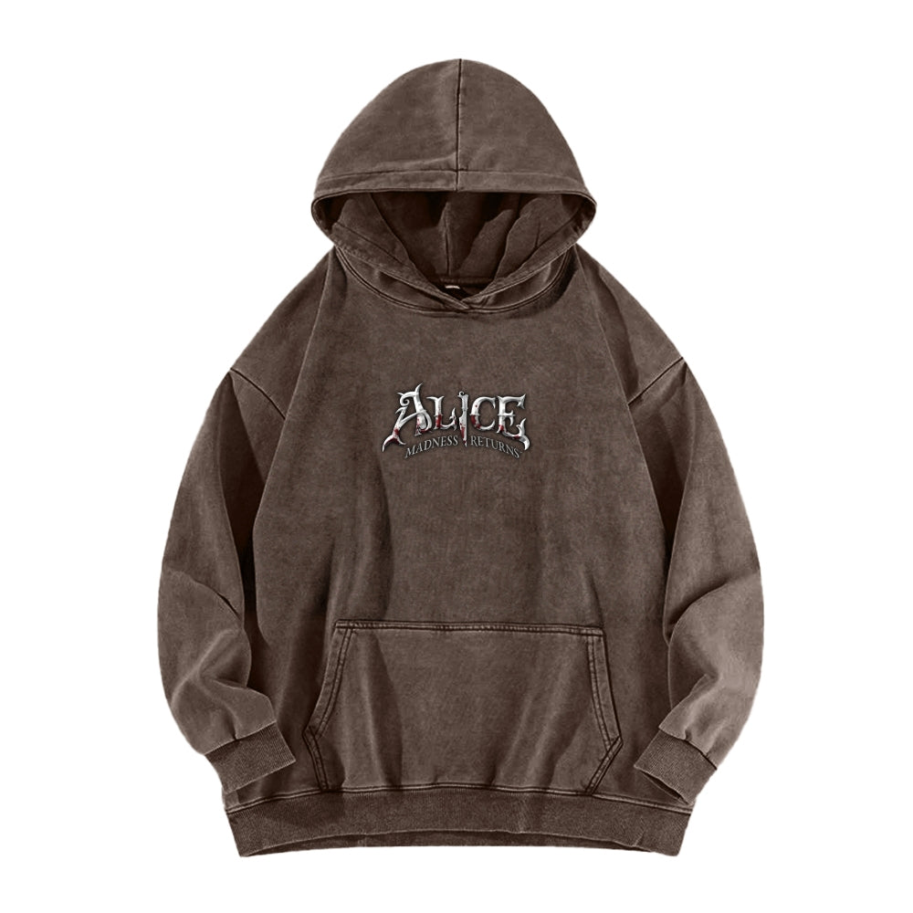 Alice Unisex washed sweatshirts 2511017830