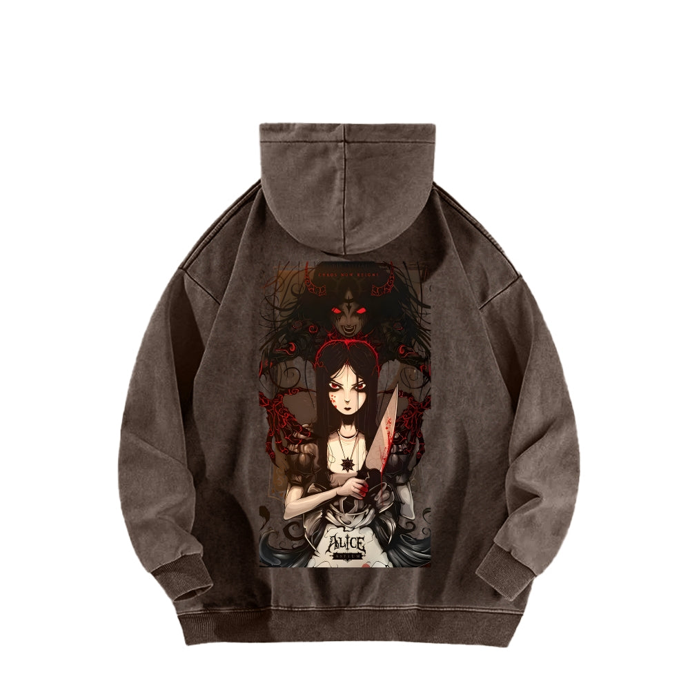 Alice Unisex washed sweatshirts 2511017830