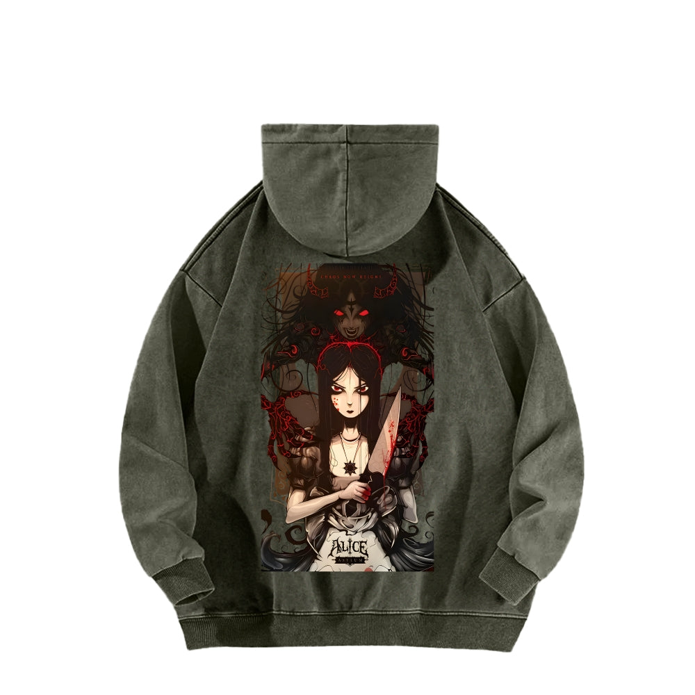 Alice Unisex washed sweatshirts 2511017830