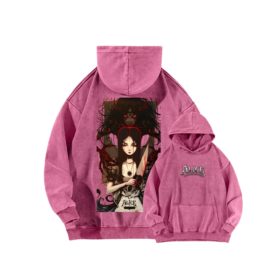 Alice Unisex washed sweatshirts 2511017830