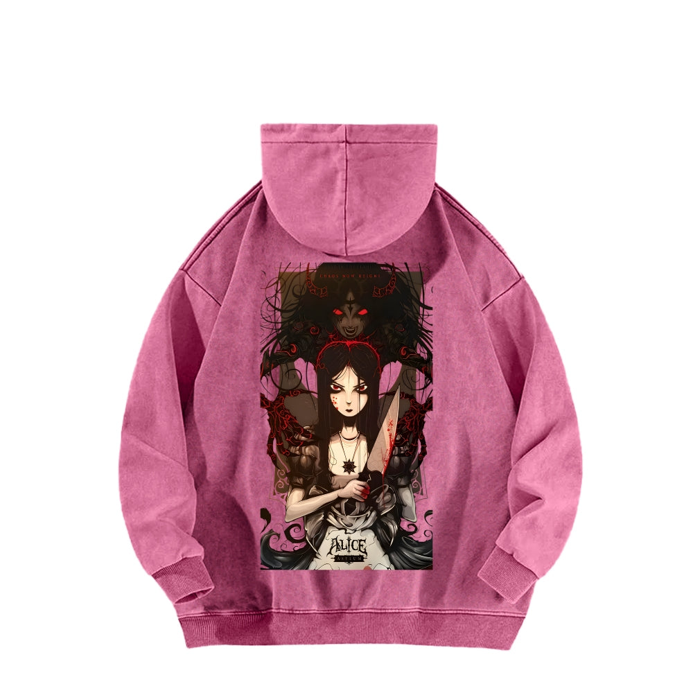 Alice Unisex washed sweatshirts 2511017830