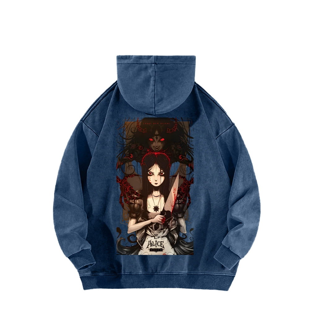 Alice Unisex washed sweatshirts 2511017830