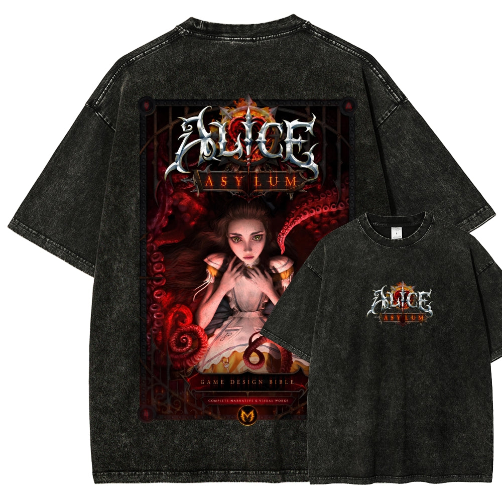 Alice Unisex Fit Washed T-Shirt 2511018097