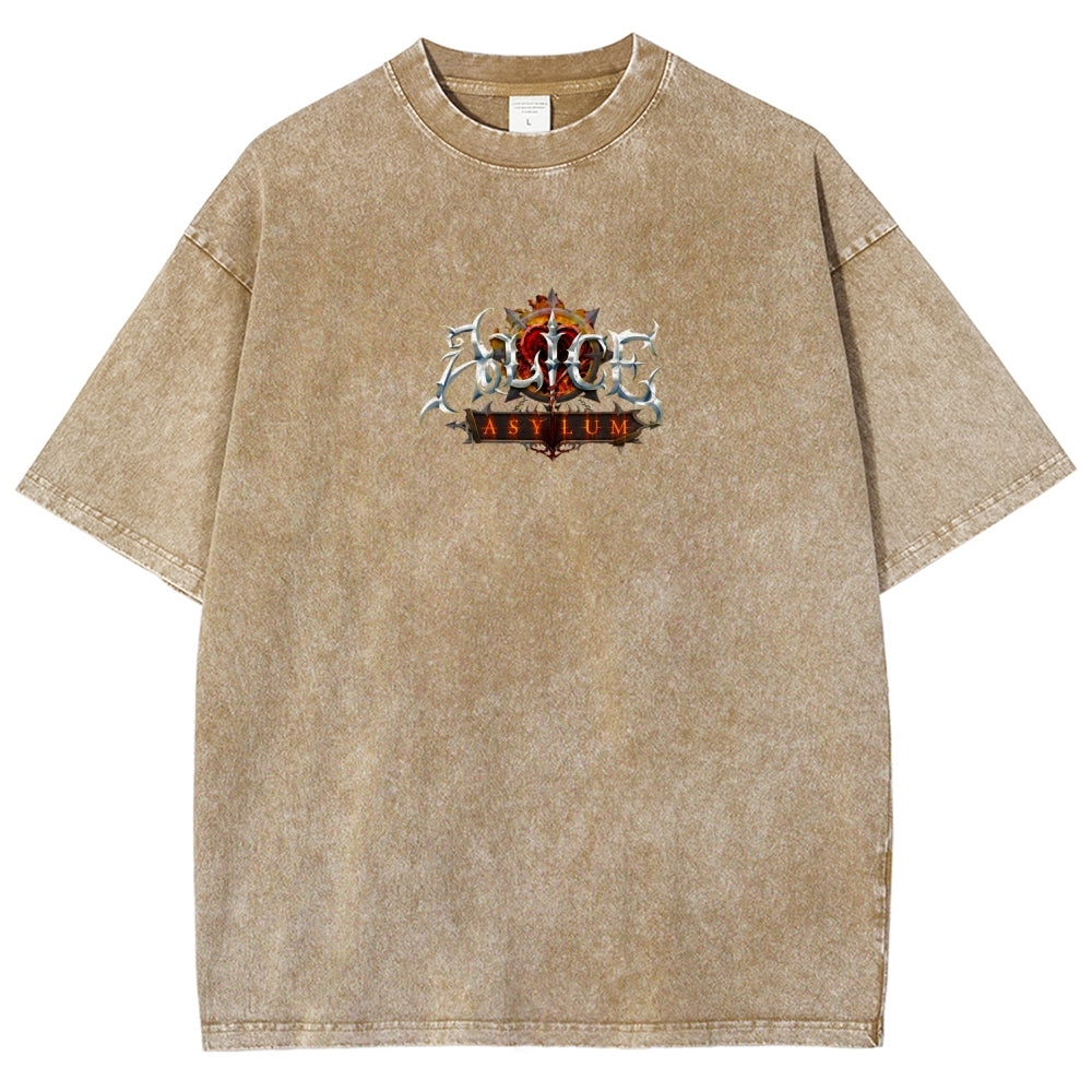 Alice Unisex Fit Washed T-Shirt 2511018097