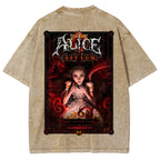 Alice Unisex Fit Washed T-Shirt 2511018097