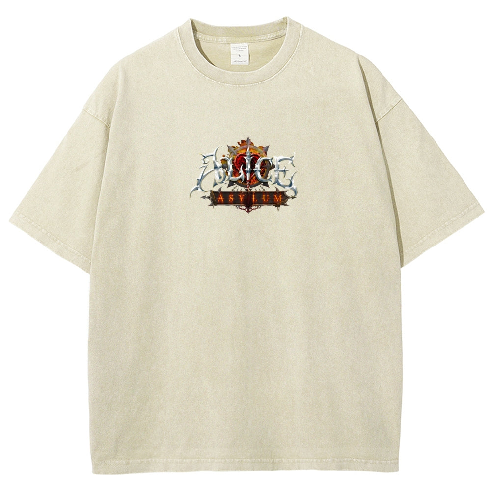 Alice Unisex Fit Washed T-Shirt 2511018097