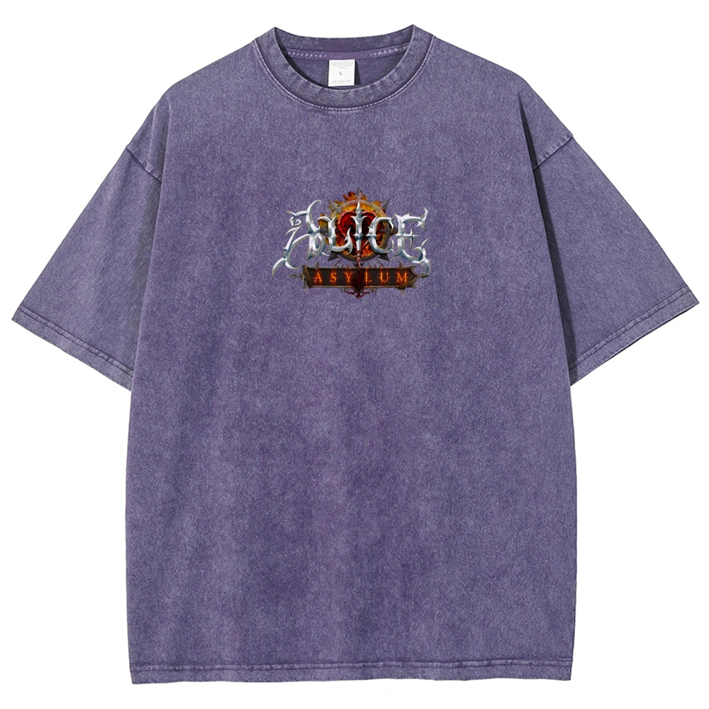 Alice Unisex Fit Washed T-Shirt 2511018097