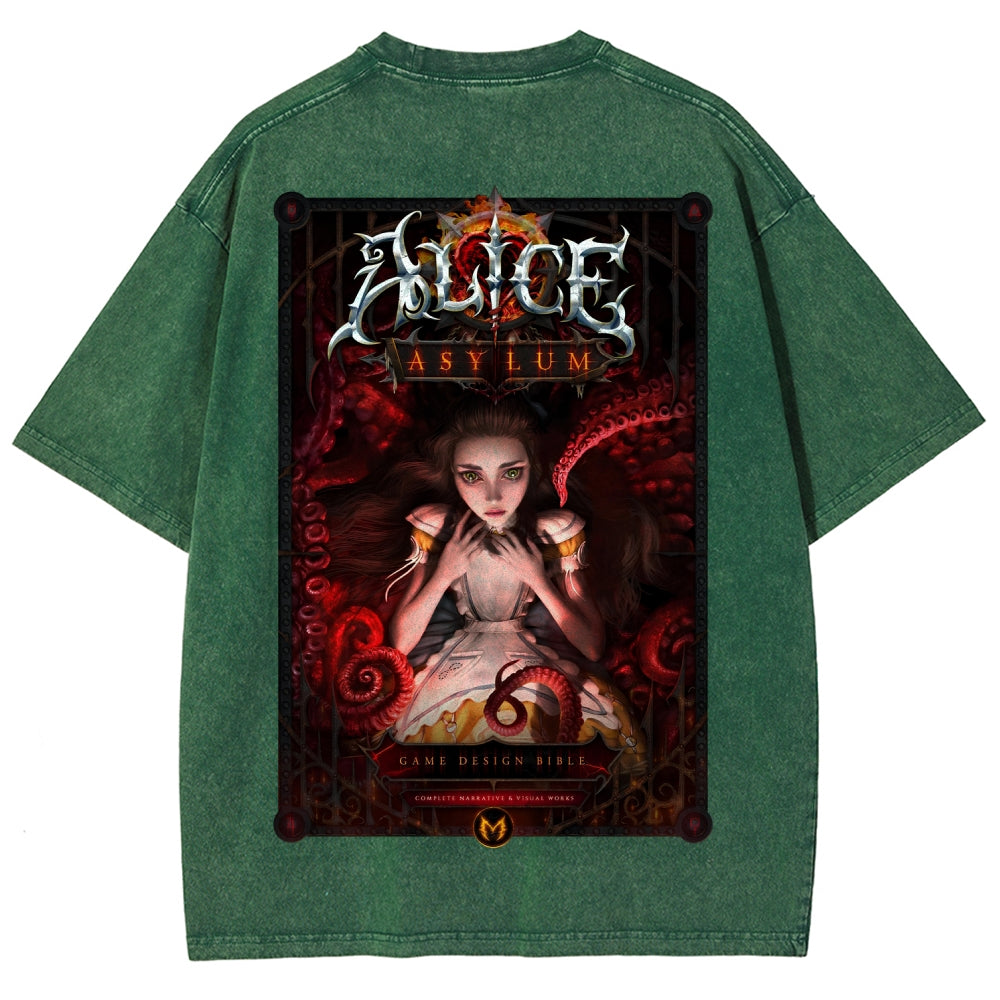 Alice Unisex Fit Washed T-Shirt 2511018097