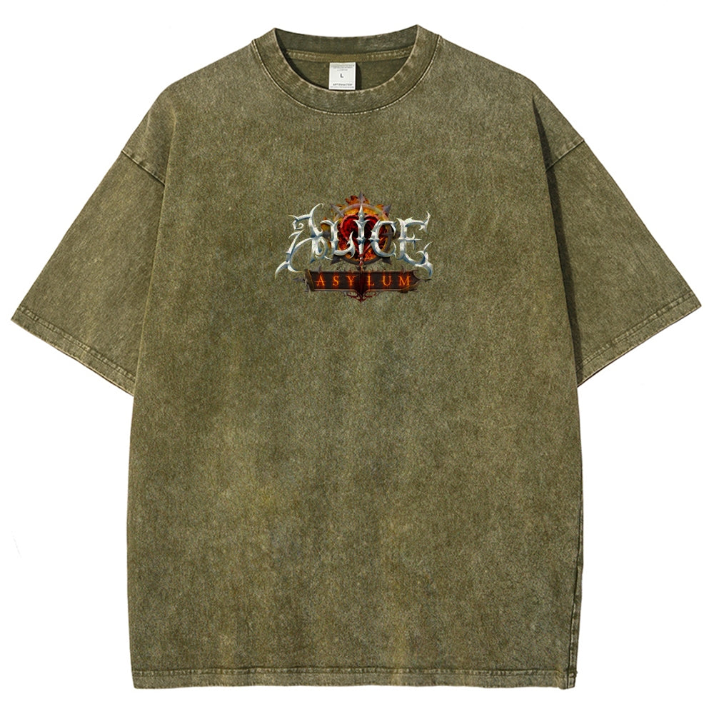 Alice Unisex Fit Washed T-Shirt 2511018097