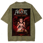 Alice Unisex Fit Washed T-Shirt 2511018097