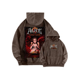 Alice Unisex Washed Hoodie 2511018099