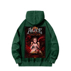 Alice Unisex Washed Hoodie 2511018099