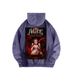 Alice Unisex Washed Hoodie 2511018099
