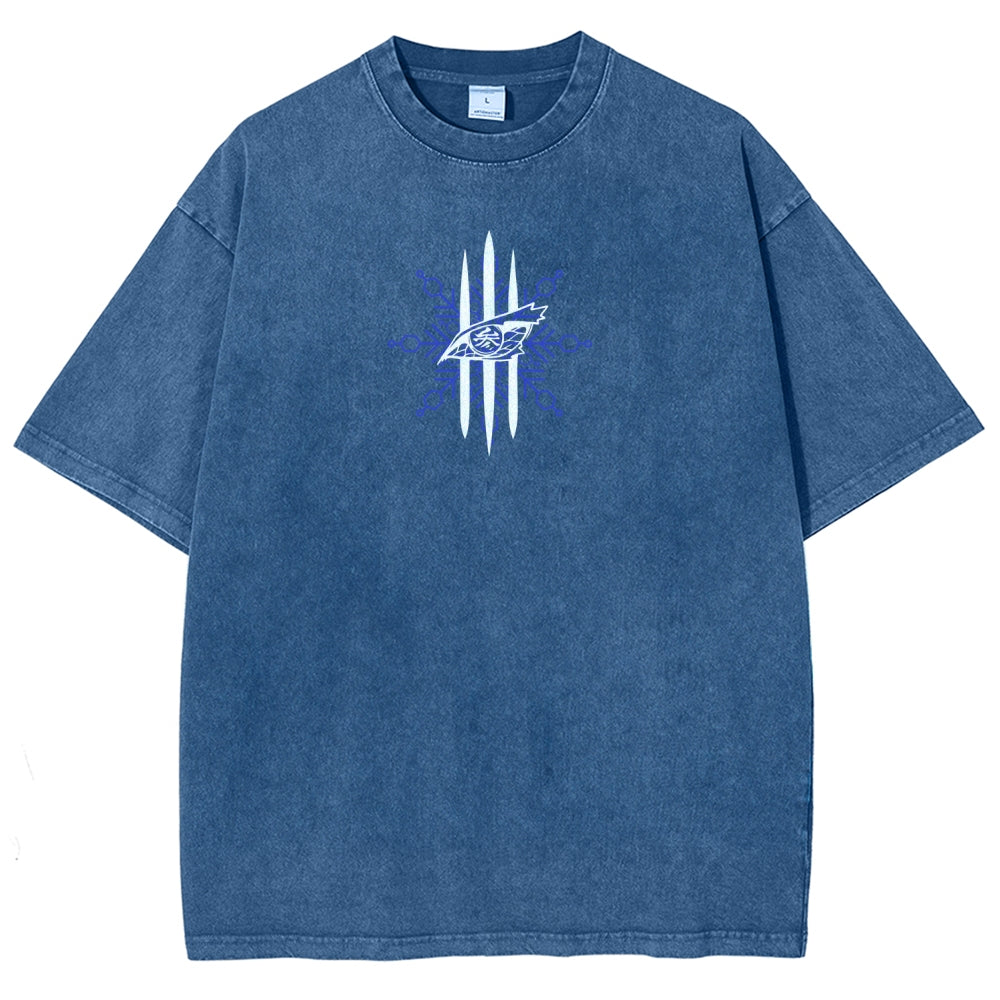Demon Slayer Unisex Fit Washed T-Shirt 2511024459