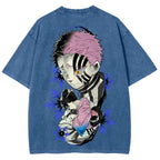 Demon Slayer Unisex Fit Washed T-Shirt 2511024459