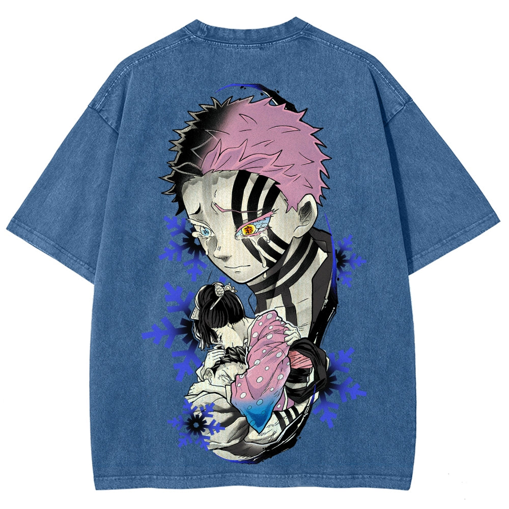 Demon Slayer Unisex Fit Washed T-Shirt 2511024459