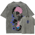 Demon Slayer Unisex Fit Washed T-Shirt 2511024459
