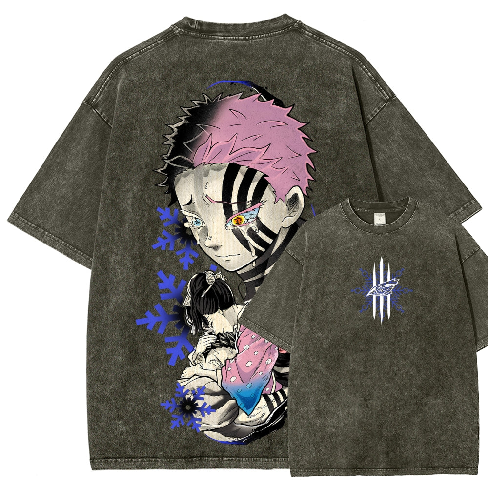 Demon Slayer Unisex Fit Washed T-Shirt 2511024459