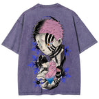 Demon Slayer Unisex Fit Washed T-Shirt 2511024459