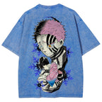Demon Slayer Unisex Fit Washed T-Shirt 2511024459