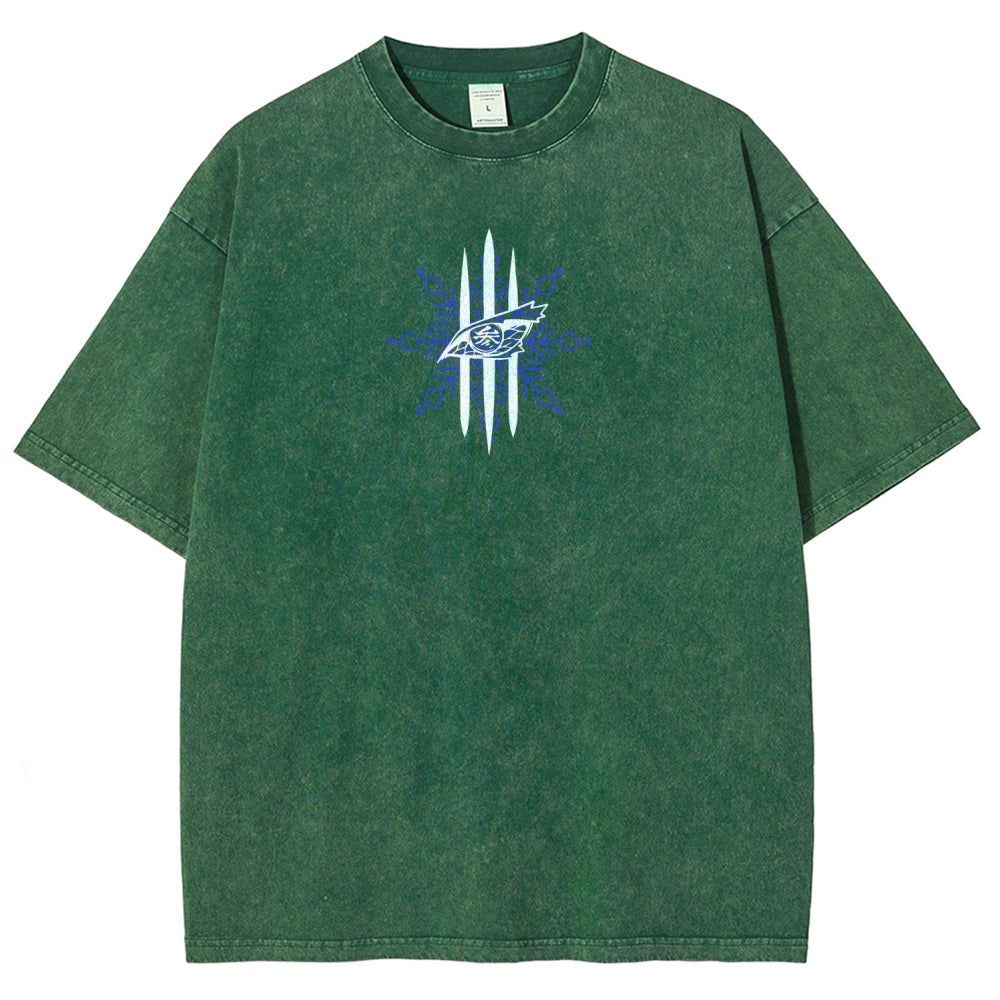 Demon Slayer Unisex Fit Washed T-Shirt 2511024459