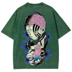 Demon Slayer Unisex Fit Washed T-Shirt 2511024459