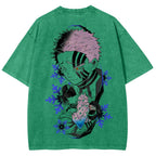 Demon Slayer Unisex Fit Washed T-Shirt 2511024459