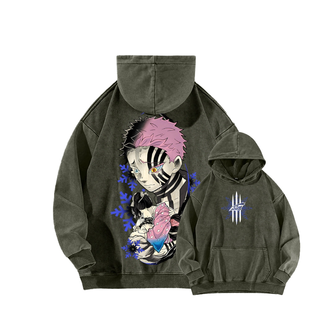 Demon Slayer Unisex Washed Hoodie 2511024501