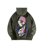 Demon Slayer Unisex Washed Hoodie 2511024501