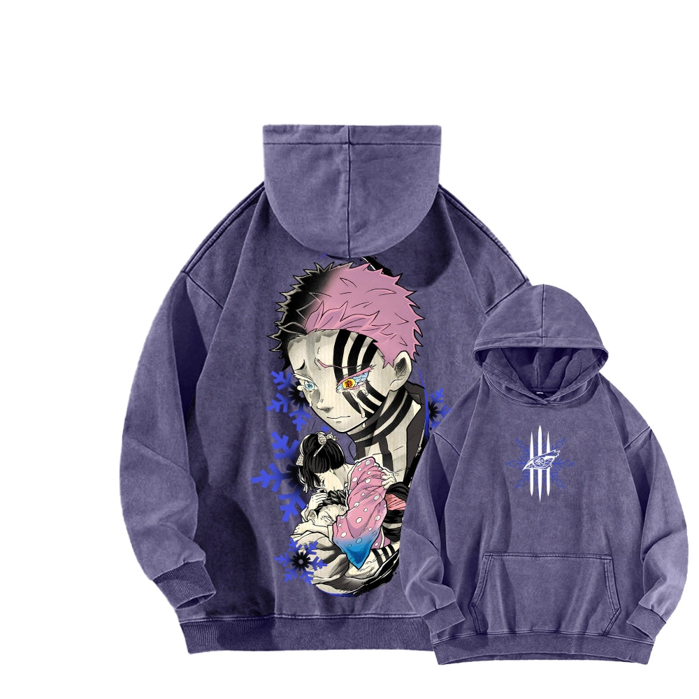 Demon Slayer Unisex Washed Hoodie 2511024501