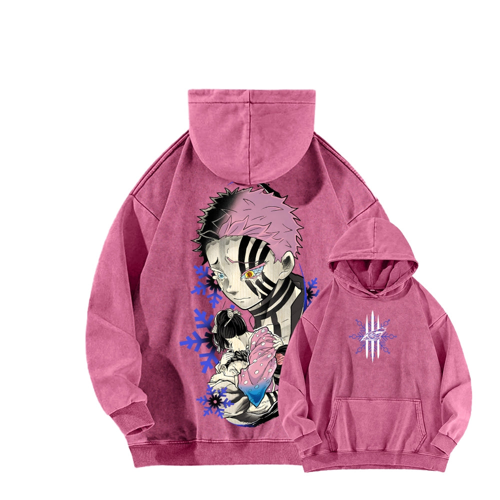 Demon Slayer Unisex Washed Hoodie 2511024501