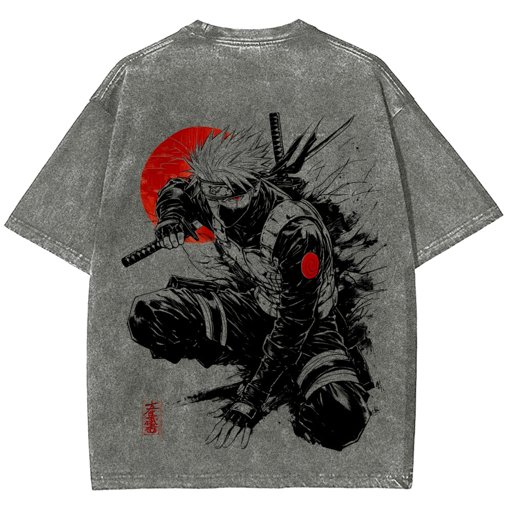 Naruto Unisex Fit Washed T-Shirt 2511024505