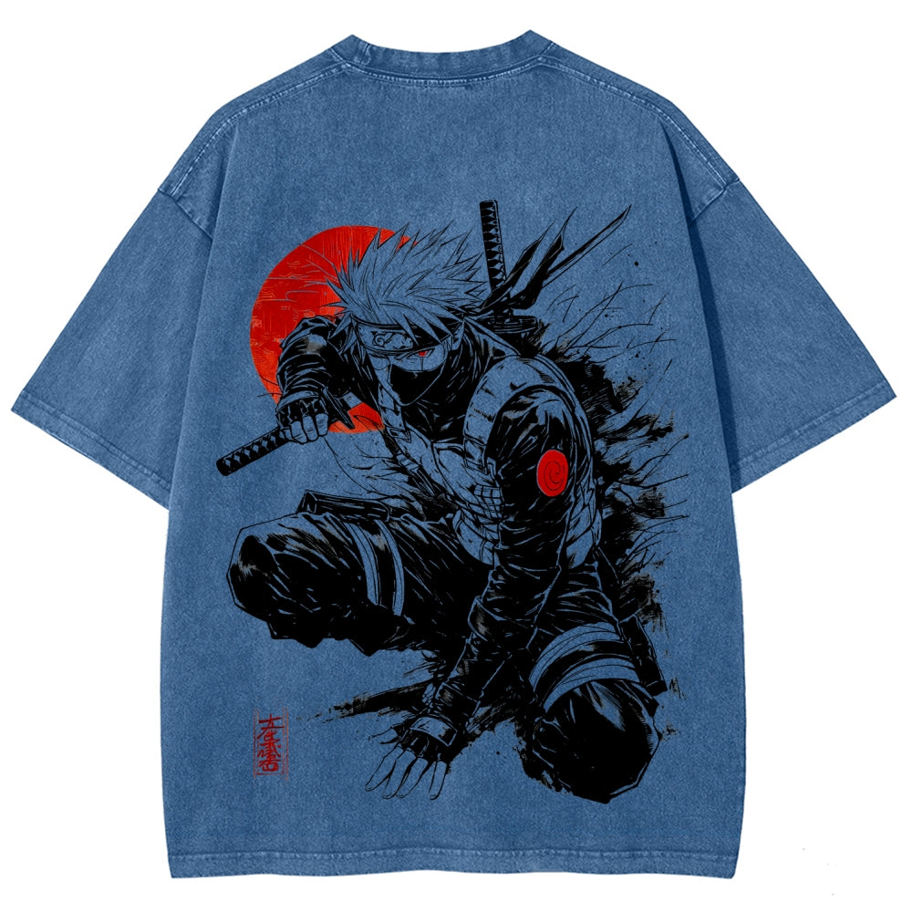 Naruto Unisex Fit Washed T-Shirt 2511024505