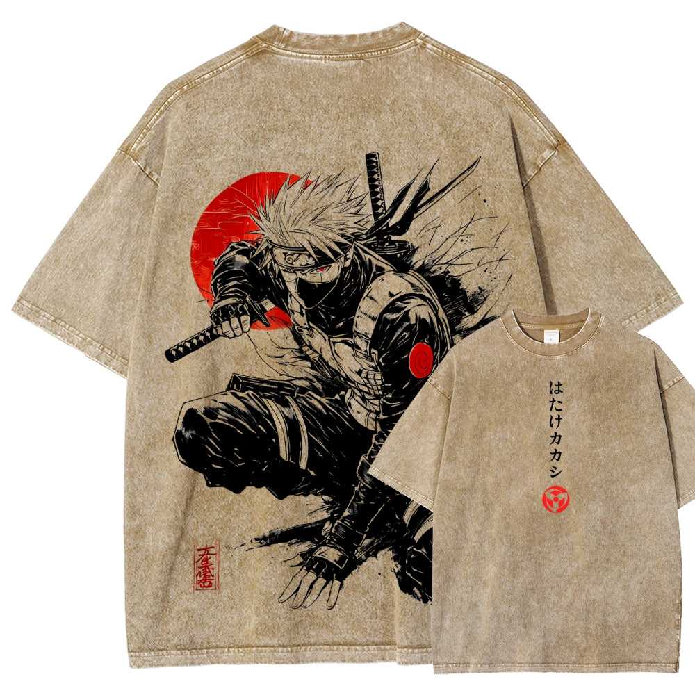 Naruto Unisex Fit Washed T-Shirt 2511024505