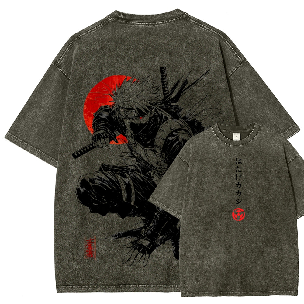 Naruto Unisex Fit Washed T-Shirt 2511024505