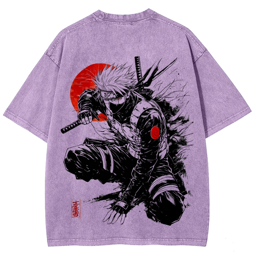 Naruto Unisex Fit Washed T-Shirt 2511024505
