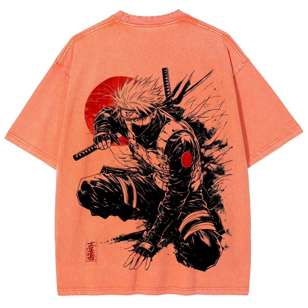 Naruto Unisex Fit Washed T-Shirt 2511024505