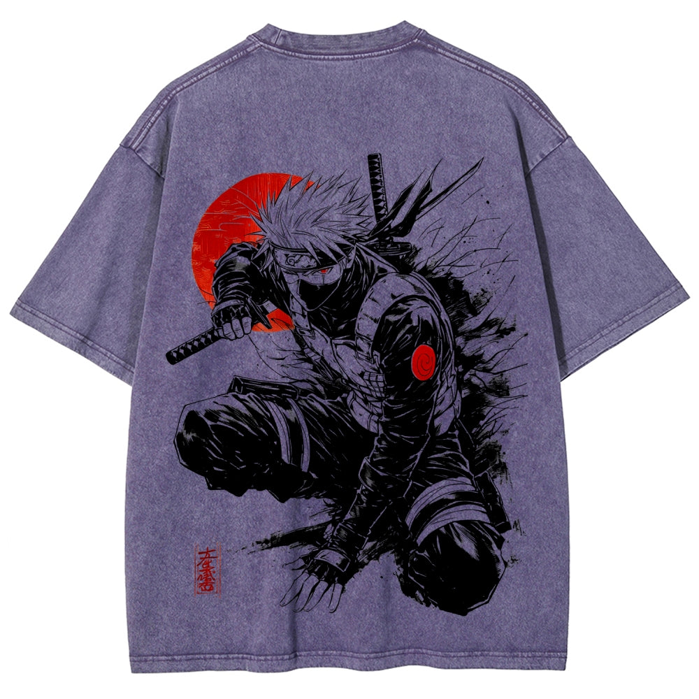Naruto Unisex Fit Washed T-Shirt 2511024505