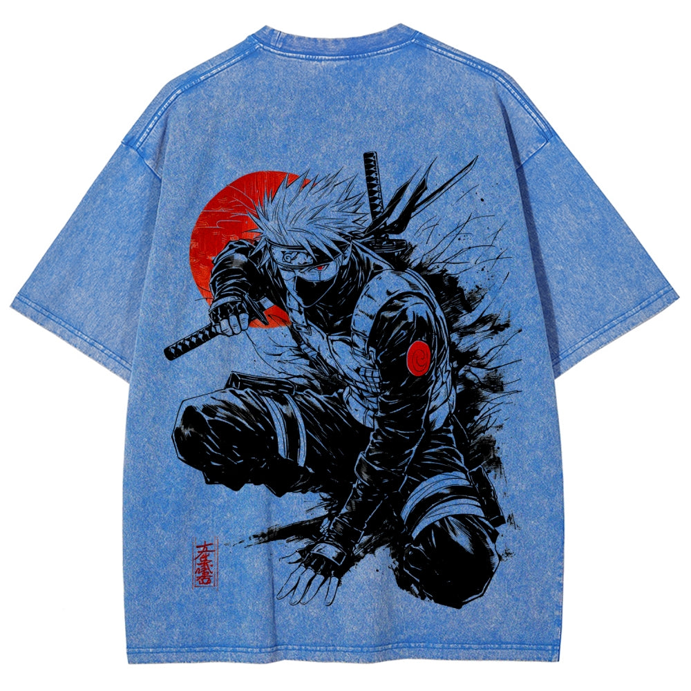 Naruto Unisex Fit Washed T-Shirt 2511024505
