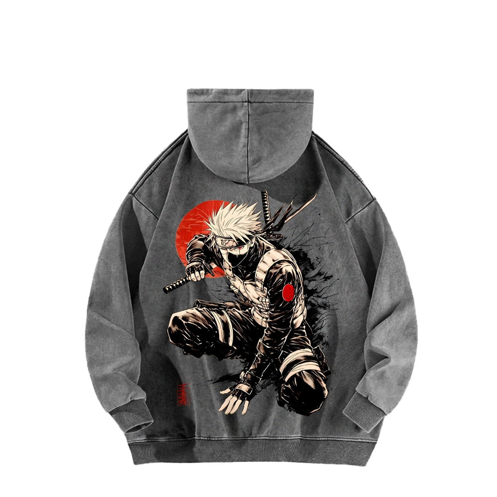 Naruto Unisex Washed Hoodie 2511024516