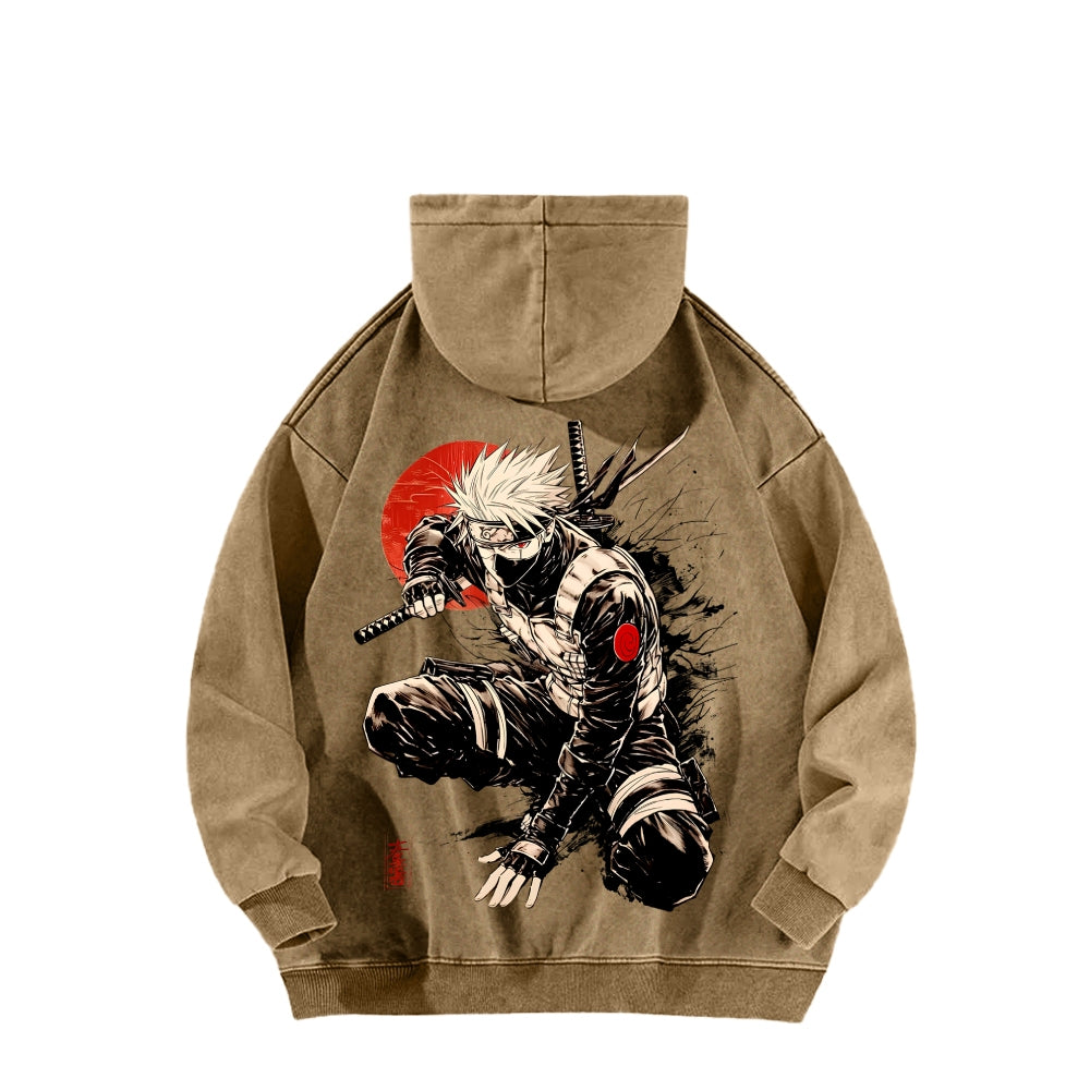 Naruto Unisex Washed Hoodie 2511024516