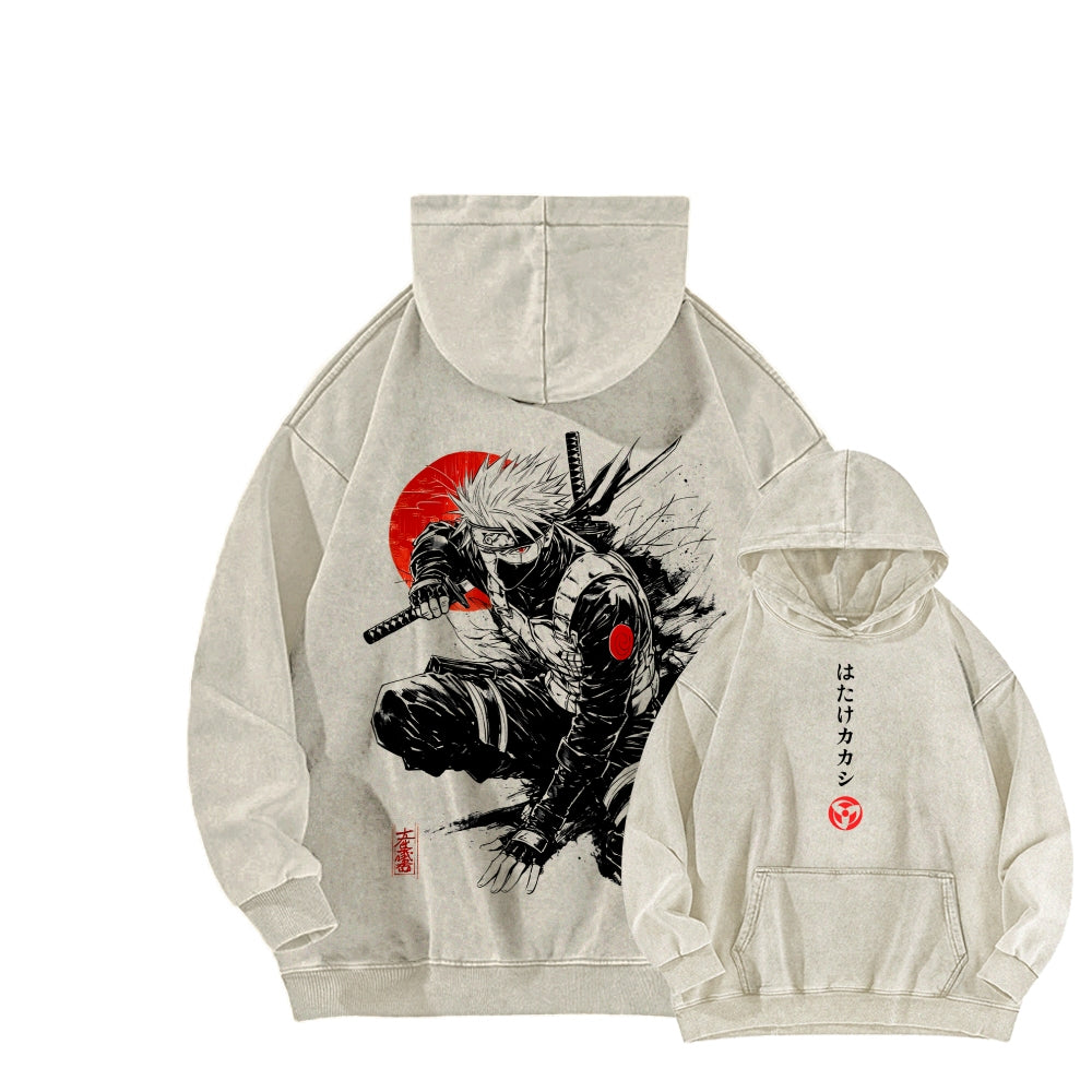 Naruto Unisex Washed Hoodie 2511024516