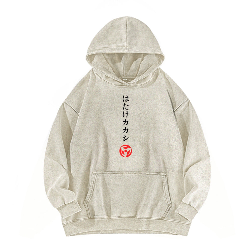 Naruto Unisex Washed Hoodie 2511024516