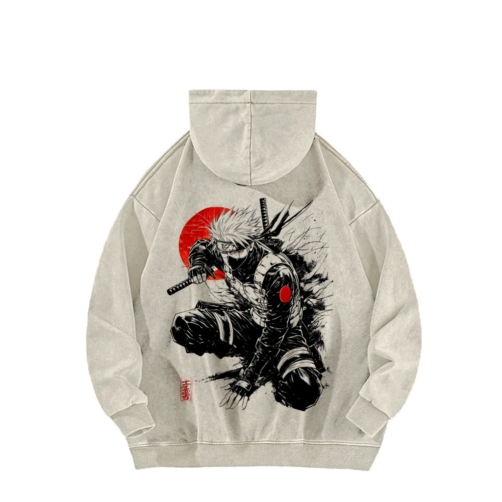 Naruto Unisex Washed Hoodie 2511024516