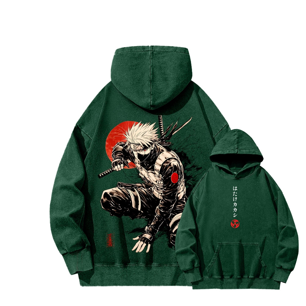 Naruto Unisex Washed Hoodie 2511024516
