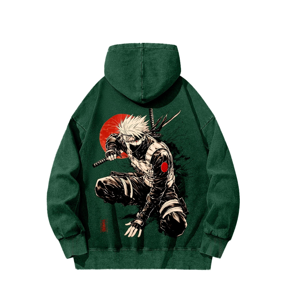 Naruto Unisex Washed Hoodie 2511024516
