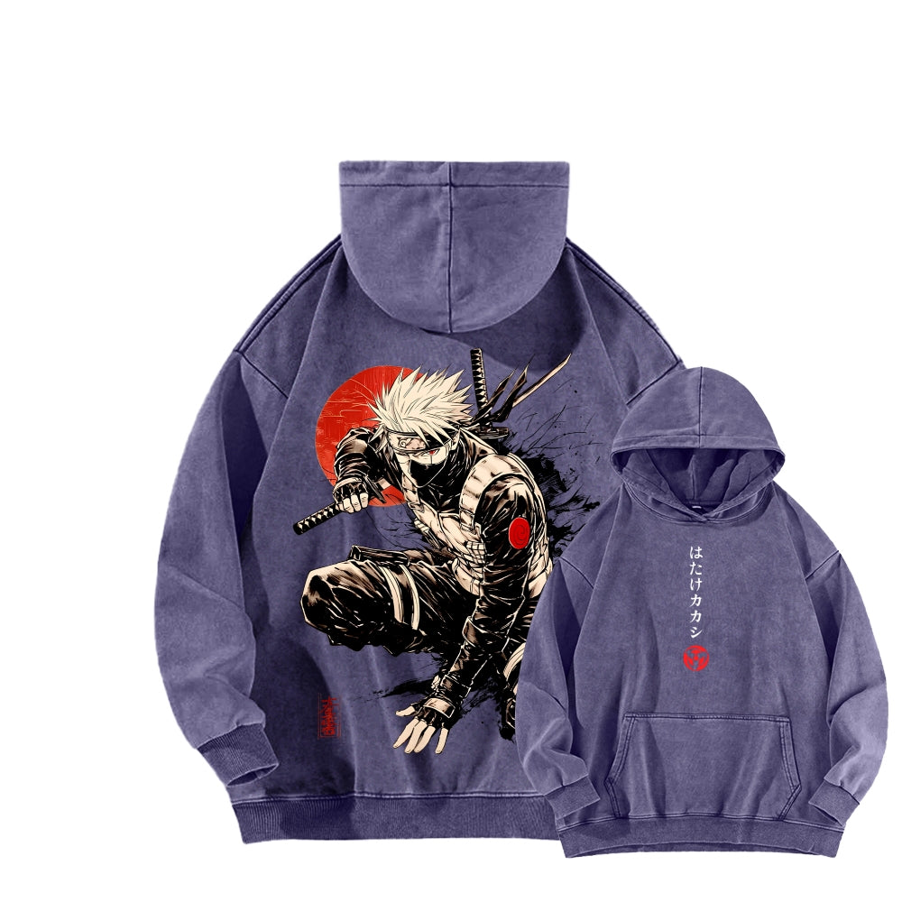 Naruto Unisex Washed Hoodie 2511024516